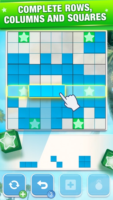 Screenshot #1 pour Tetra Block - Puzzle Game