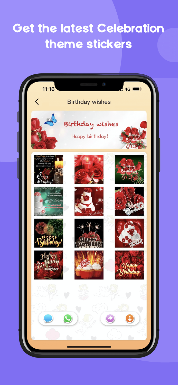 Fancy Stickers and Emoji