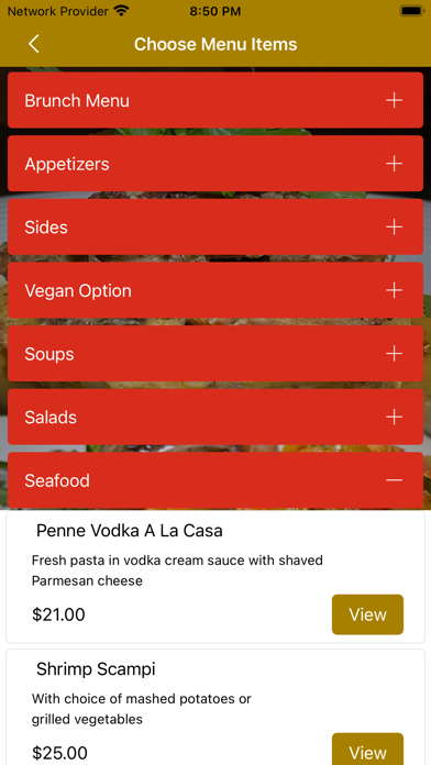 Casa Mia Latin Kitchen Screenshot