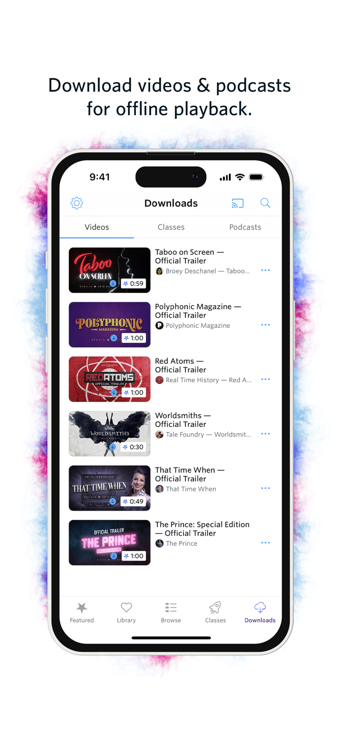 Nebula – Videos and Podcasts