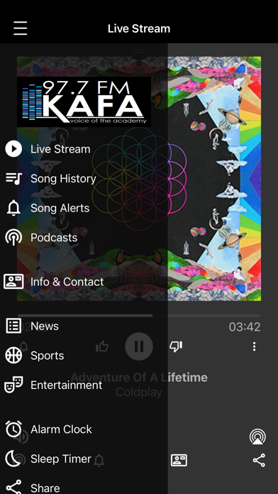 KAFA FM Screenshot