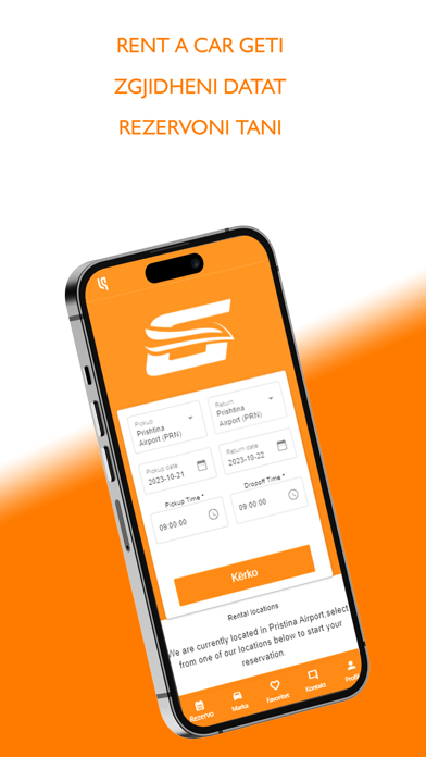 Screenshot 2 of RentaCar Geti App