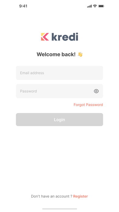 Kredi Bizpay - Merchant POS Screenshot
