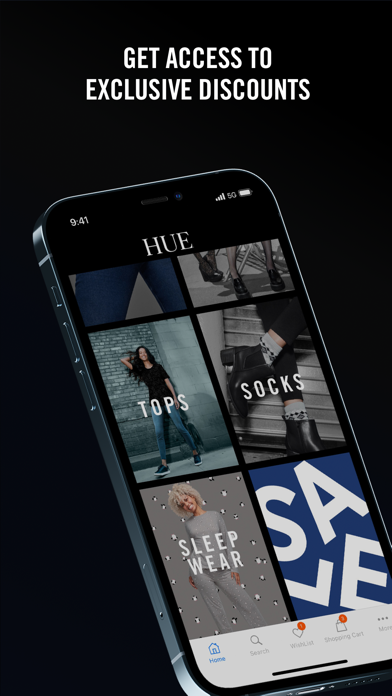 HUE Apparel Screenshot