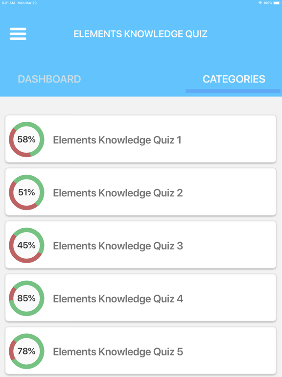 Screenshot #6 pour Elements Knowledge Quiz