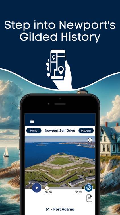 Newport RI Driving Audio Guide screenshot-0