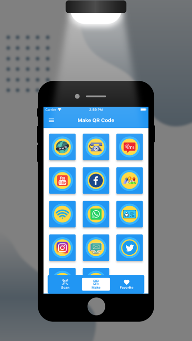 QR Maker App Screenshot