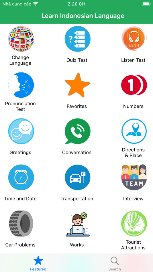 #1. Learn Indonesian Offline (iOS) 由: Duc Tang Van
