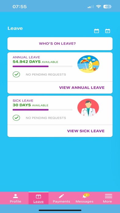 YoomaHRApp app screenshot 2