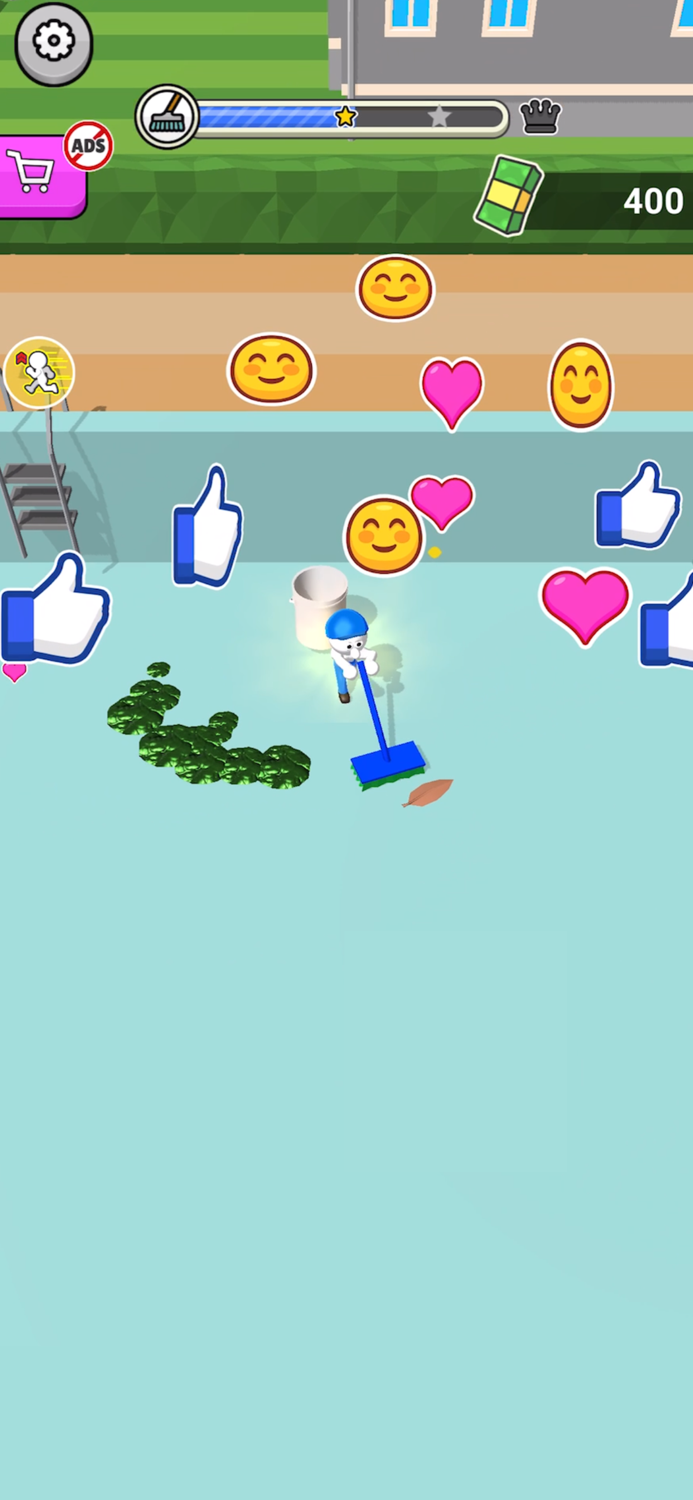 Pool cleaning - Green pool