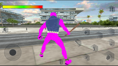 Spider Rope Crime City Hero 3D Screenshot