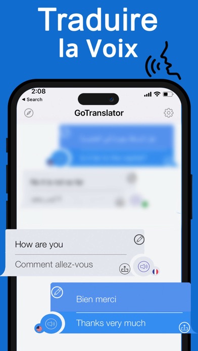 Screenshot #1 pour Traducteur vocal - Traduction