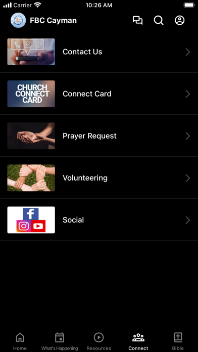 First Baptist Church Cayman Screenshot