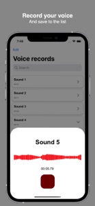 Voice Changer - Change a voice screenshot #2 for iPhone