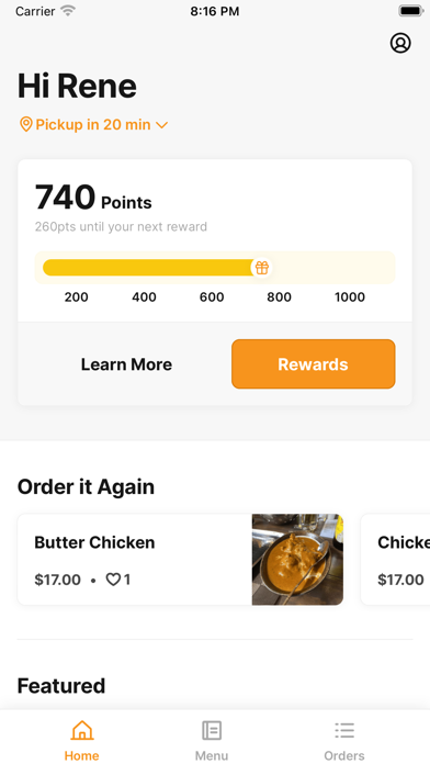 Bhai Sahab Indian Restaurant Screenshot