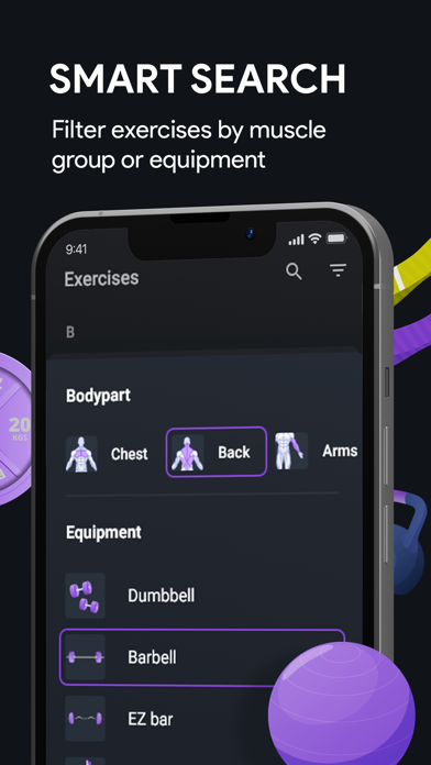 Workout Tracker & Gym Routine Screenshot