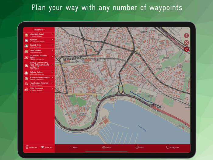 The Istanbul Offline Map