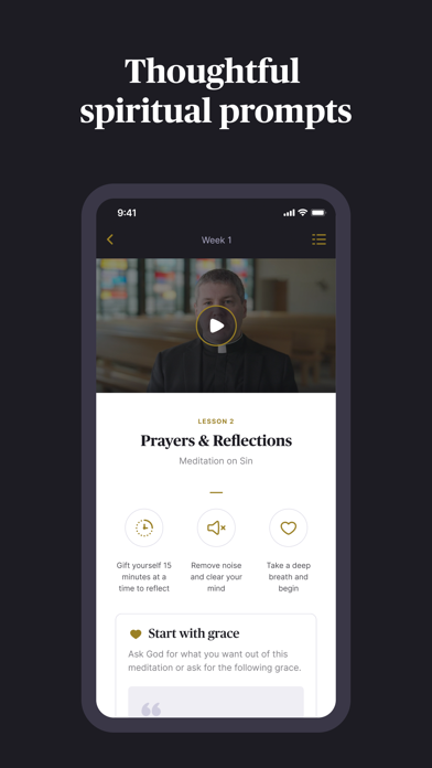 Cloisters Ignatian Prayer Screenshot