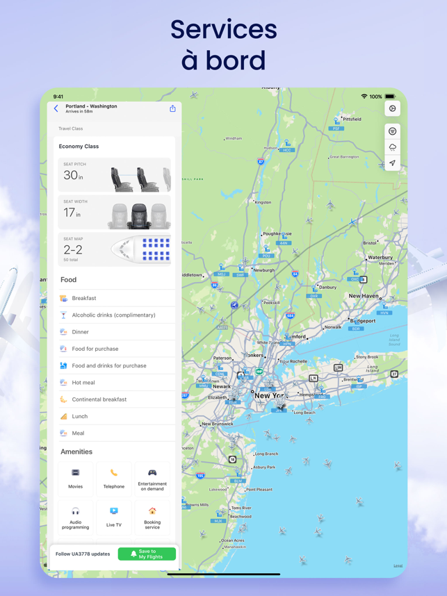 ‎Vols Live - Suivi des vols Capture d'écran