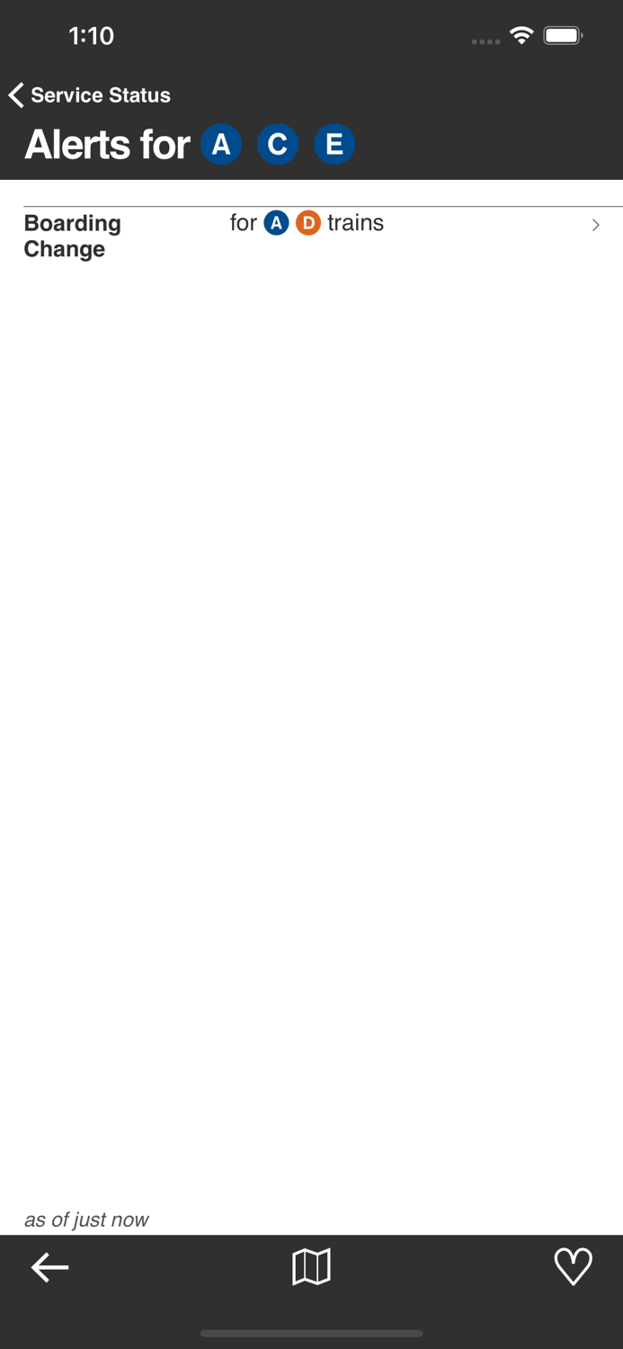 Underway NYC Subway Transit