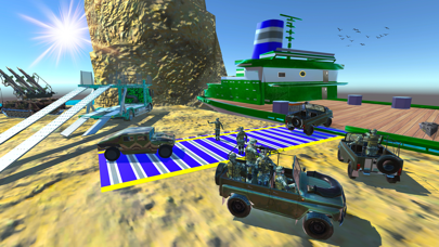 3d Army Vehicle Simulator Game Screenshot