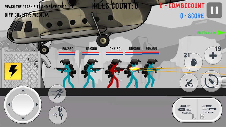 Stickman Warfare Battle Strike - 3 - (iOS)