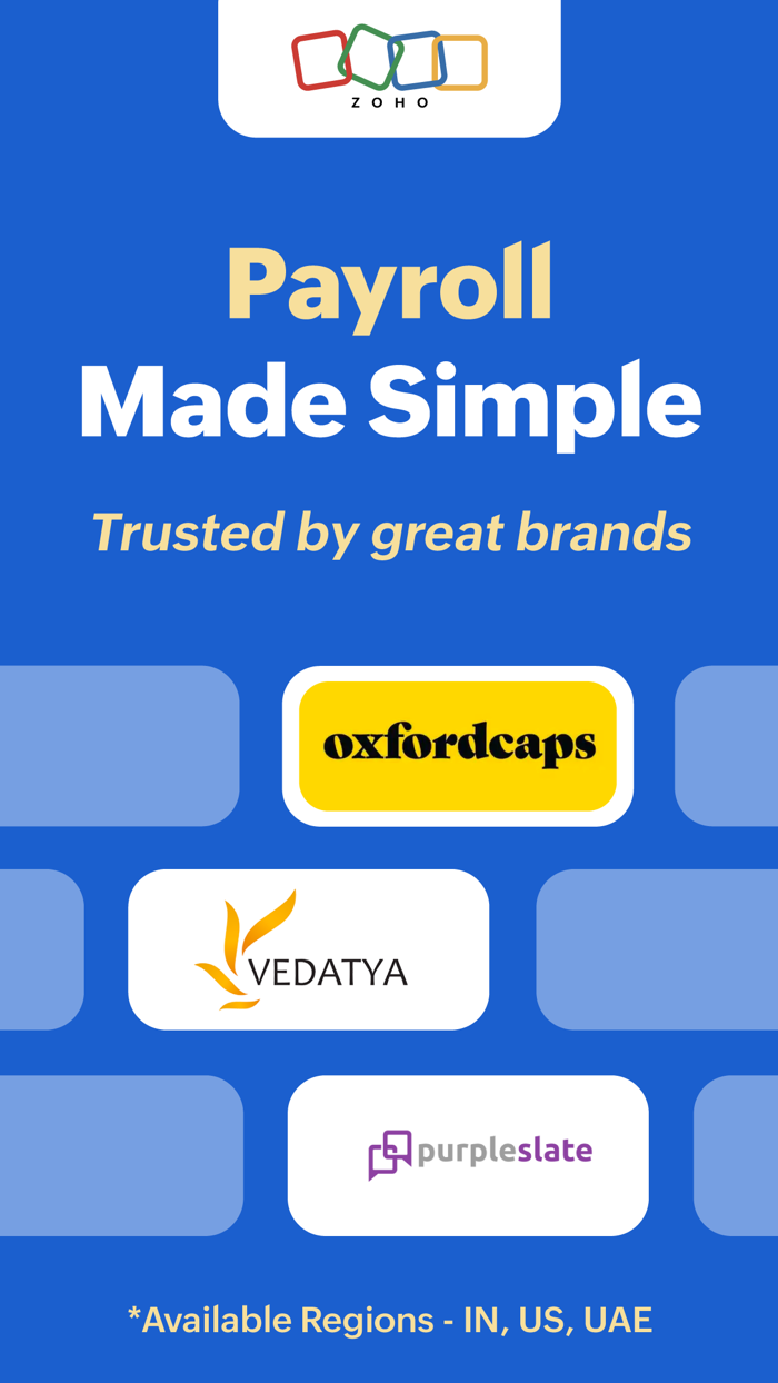 Zoho Payroll - Employee Portal