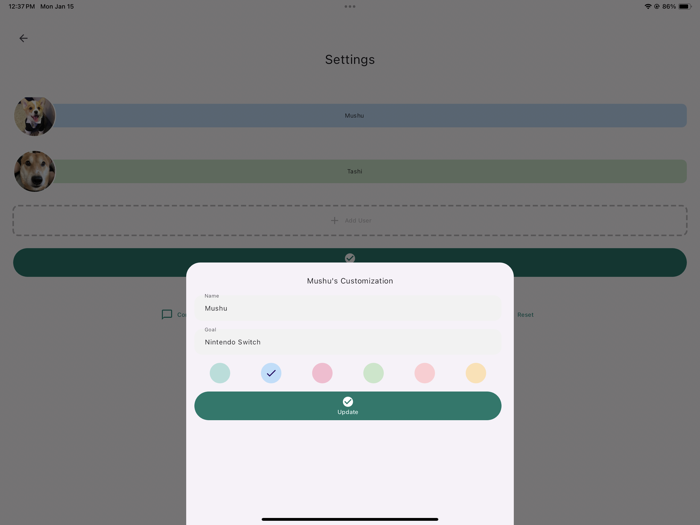 Coins - gamify family chores