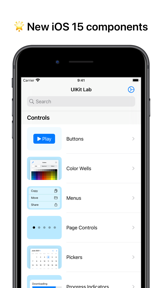 UIKit Lab screenshot