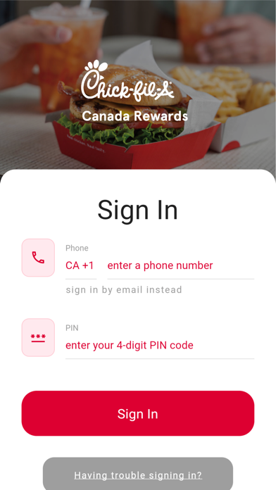 CFA Canada Rewards Screenshot