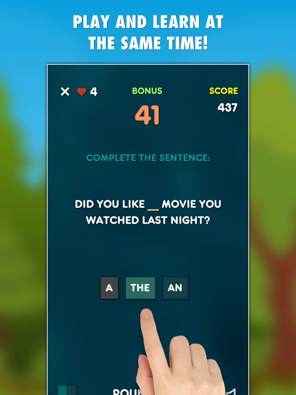 Screenshot #4 pour Articles - Grammar Test PRO