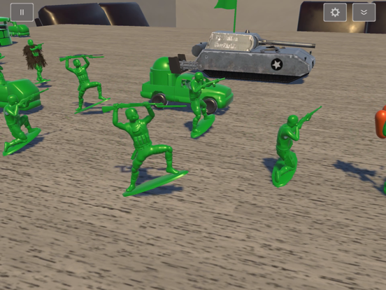 Toy Conflict iPad screenshot 1 - Games app