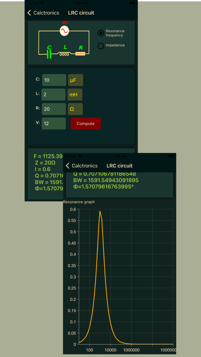 Calctronics Electronics tools