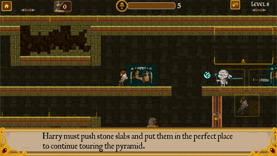 #5. Inside the pyramid (iOS) 由: VISITACION GUAL TENA