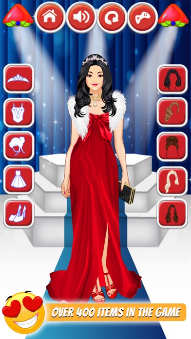 Girls DressUp & MakeOver Game Screenshot