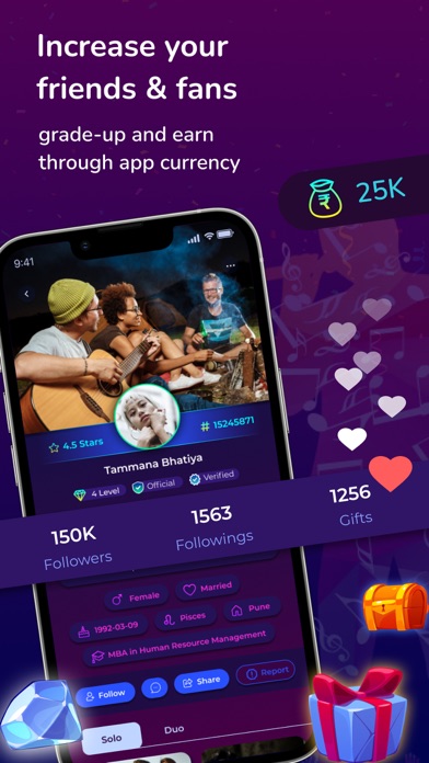 StarManch: Sing Karaoke & Chat Screenshot