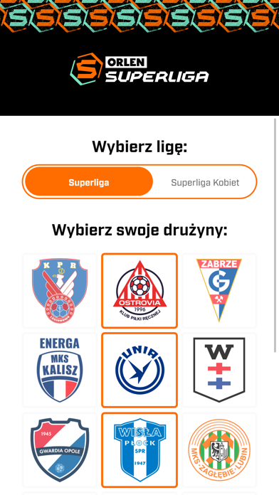 ORLEN Superliga Screenshot
