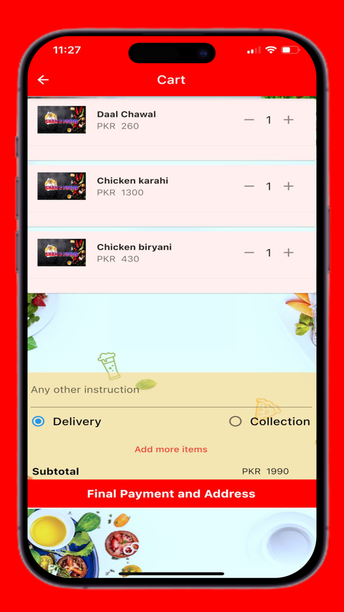 Shah G Foods F11-ISB