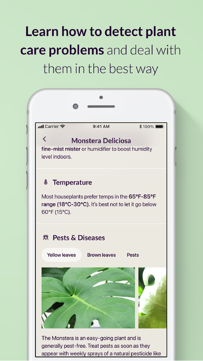 Planteia plant care assistant