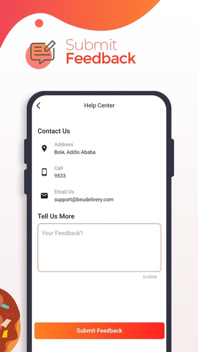 beU Restaurant Screenshot