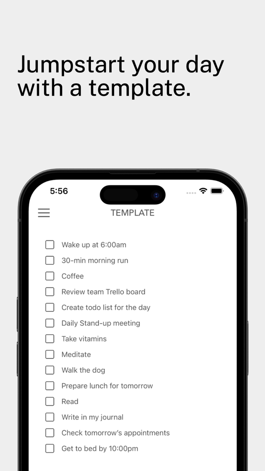 #7. DailyList: Daily ToDo List (iOS) 由: Ben Reynolds