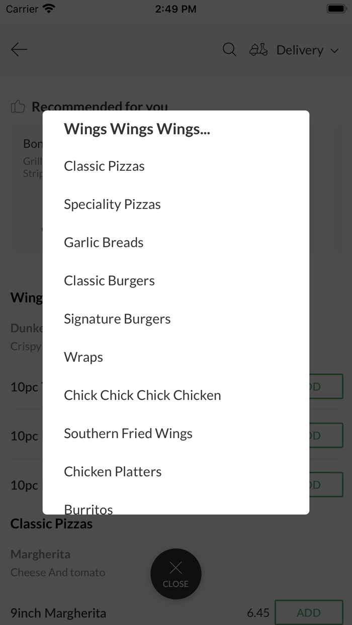 Funky Chicken Stoke Cobridge