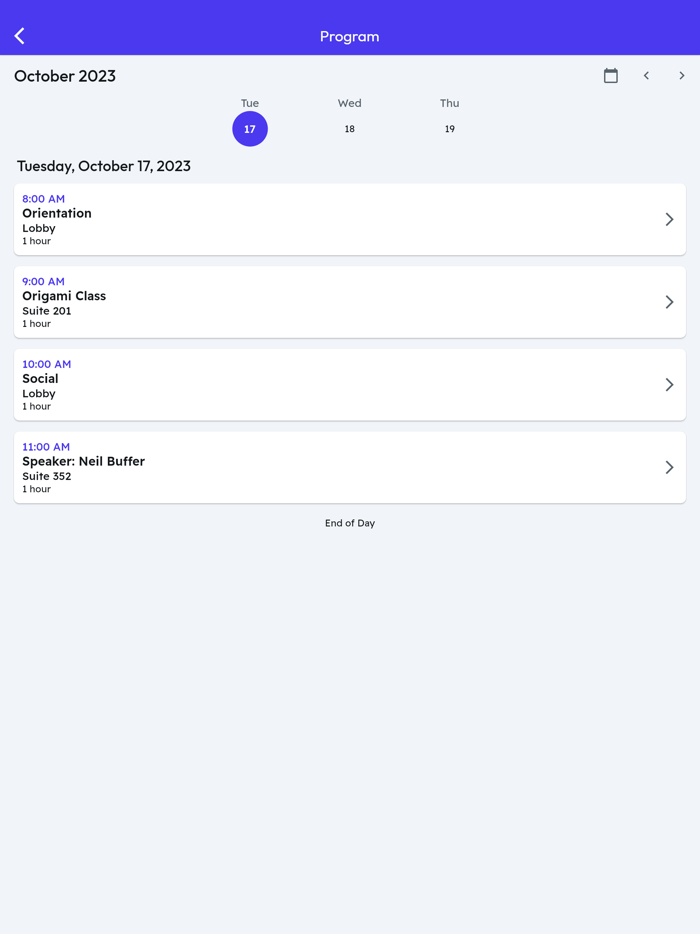 MyEvent by Member Minder Pro