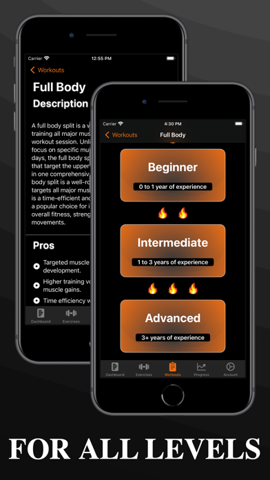 Gym & Home Workout Planner Pro Screenshot