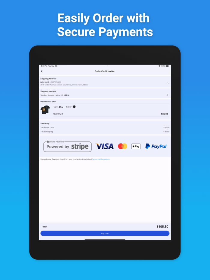 T-Shirt Up Designer and Order 