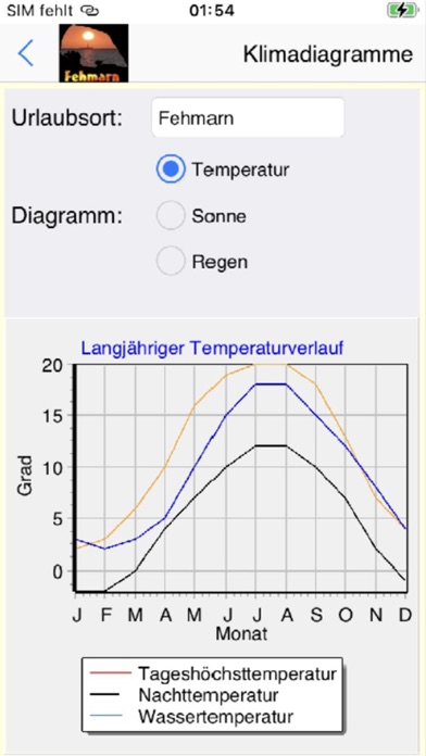 Fehmarn App für den Urlaub Screenshot