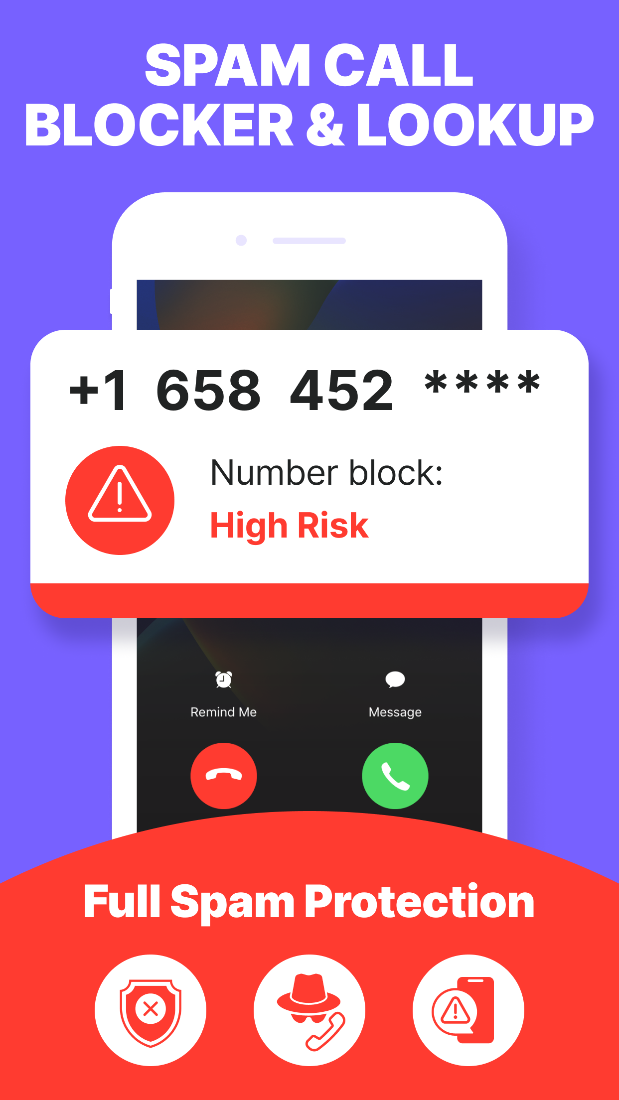 Spam Call: Blocker & Lookup