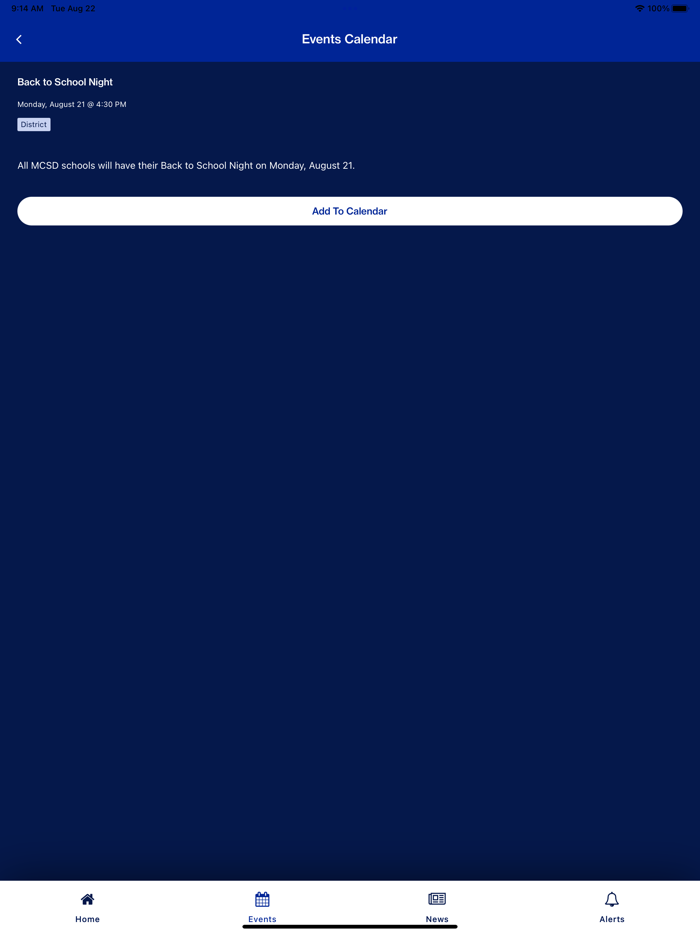 Marshalltown CSD App