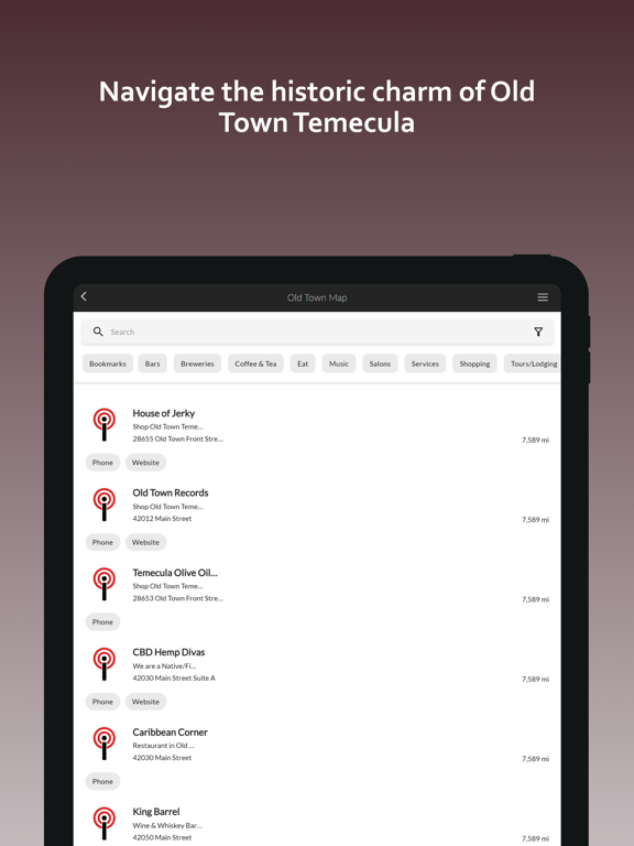 Screenshot #6 pour Temecula: Visit, Shop, Eat