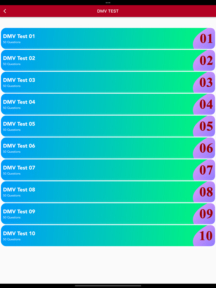 Washington DC BDL Driving Test
